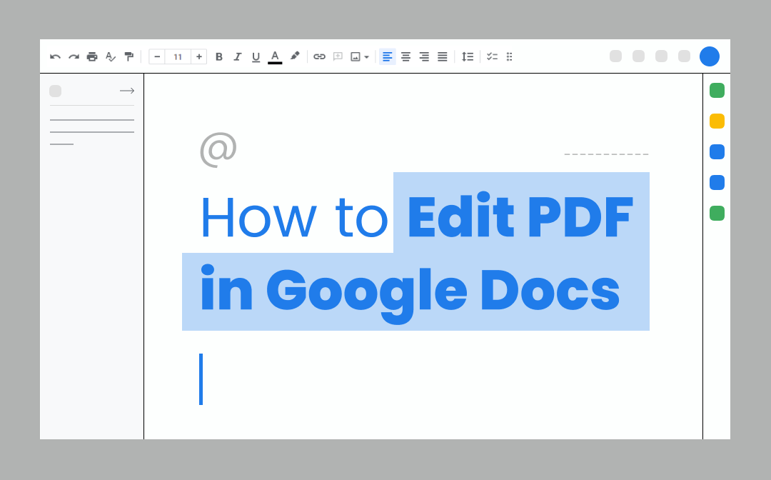 How to Edit a PDF in Google Drive